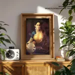 Lady with swarbat 1874