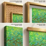 Green abstract grunge