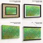 Green abstract grunge