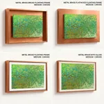 Green abstract grunge