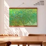 Green abstract grunge