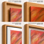 Abstract spread out brushstroke painting
