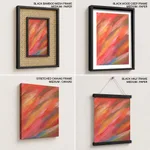 Abstract spread out brushstroke painting