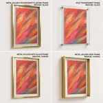 Abstract spread out brushstroke painting