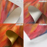 Abstract spread out brushstroke painting