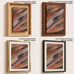 Pale abstract brushstroke