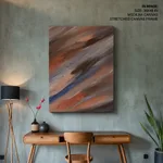 Pale abstract brushstroke