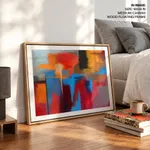 Abstract buildings landscape