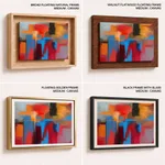 Abstract buildings landscape