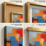 Abstract buildings landscape