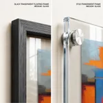 Abstract buildings landscape