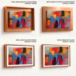 Abstract buildings landscape