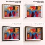 Abstract buildings landscape