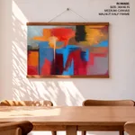 Abstract buildings landscape
