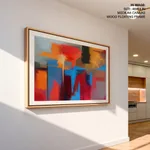 Abstract buildings landscape