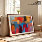 Abstract buildings landscape