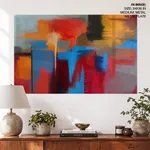 Abstract buildings landscape