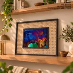 Abstract geometric anodic