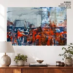 Colorful interfere abstract