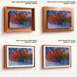 Abstract red bush