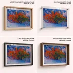 Abstract red bush