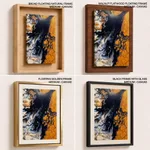 Abstract mollified marble