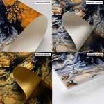 Abstract mollified marble