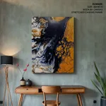 Abstract mollified marble