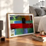 Abstract cord and geometric blocks