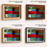 Abstract cord and geometric blocks