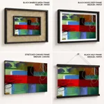 Abstract cord and geometric blocks