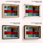 Abstract cord and geometric blocks