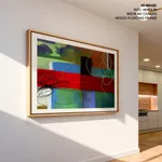 Abstract cord and geometric blocks