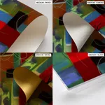 Abstract cord and geometric blocks