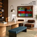 Abstract cord and geometric blocks
