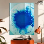 Abstract blue nebula