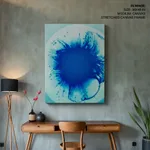 Abstract blue nebula