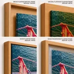 Aerial view of Golden Gate Bridge