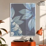 Flowers line art