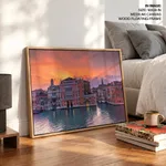 Nature Sunset City Solar Panels – Home Decor