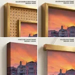 Nature Sunset City Solar Panels – Home Decor