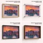 Nature Sunset City Solar Panels – Home Decor
