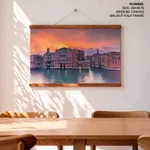 Nature Sunset City Solar Panels – Home Decor