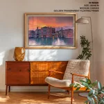 Nature Sunset City Solar Panels – Home Decor