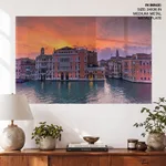 Nature Sunset City Solar Panels – Home Decor