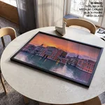 Nature Sunset City Solar Panels – Home Decor