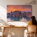 Nature Sunset City Solar Panels – Home Decor