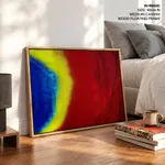 Abstract Textured Color Fields – Wall Hanging