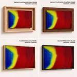 Abstract Textured Color Fields – Wall Hanging