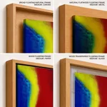 Abstract Textured Color Fields – Wall Hanging